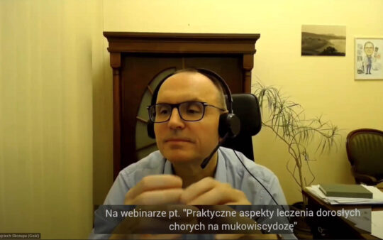 Praktyczne aspekty leczenia dorosłych chorych na mukowiscydozę – relacja z webinaru