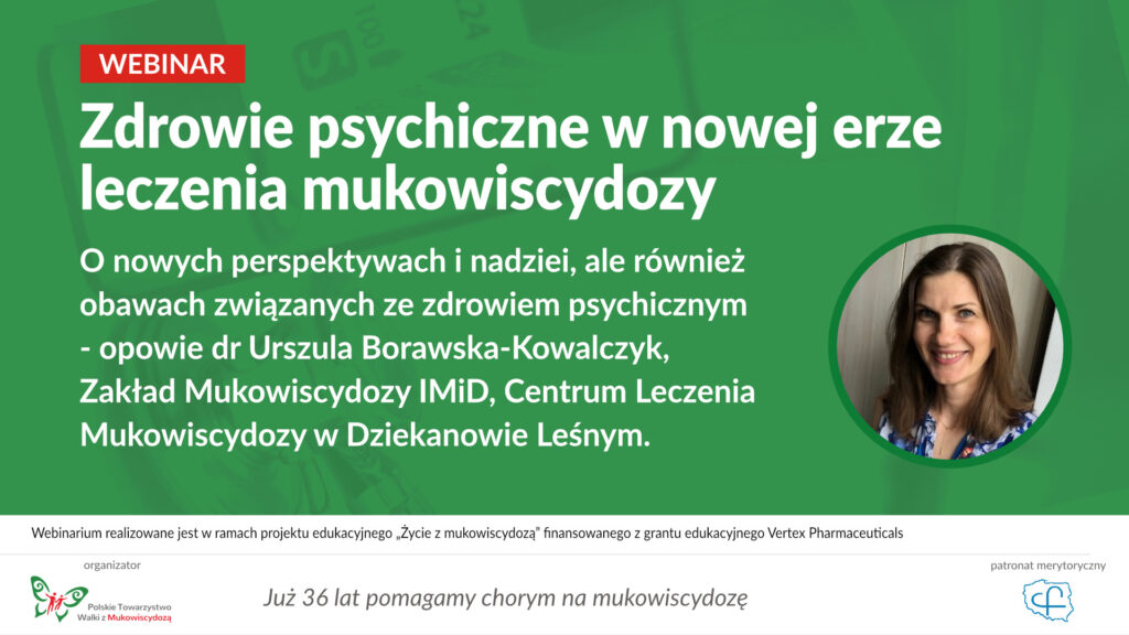 Zdrowie psychiczne w nowej erze leczenia mukowiscydozy