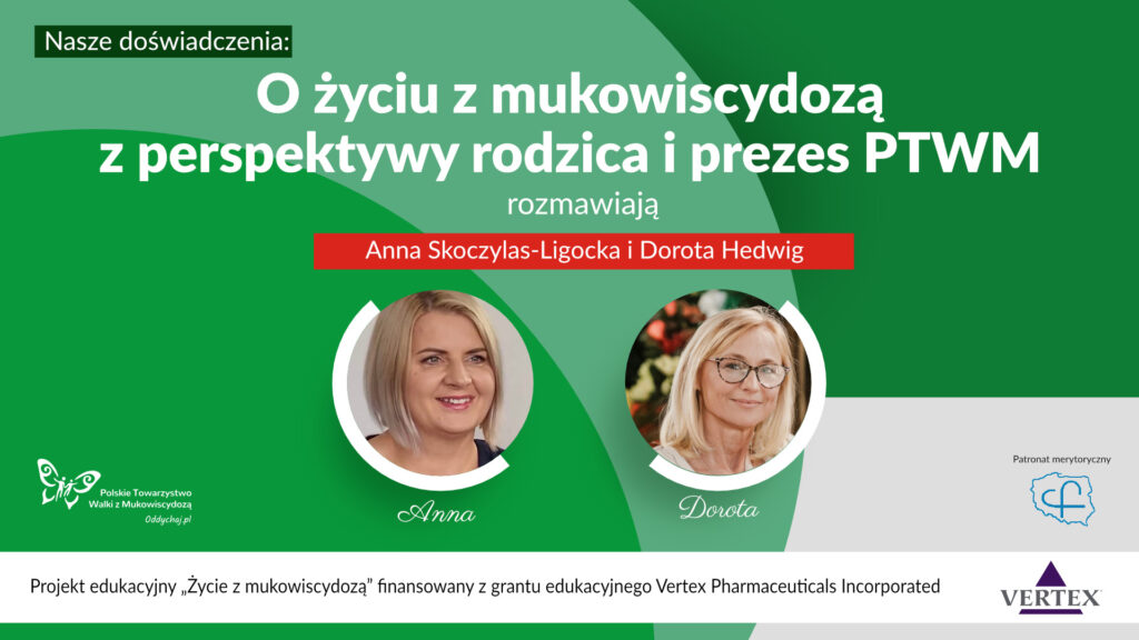 O życiu z mukowiscydozą z perspektywy rodzica i prezes PTWM