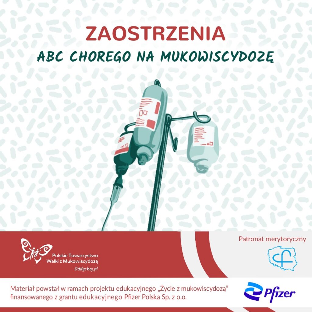 Zaostrzenia – abc chorego na mukowiscydozę